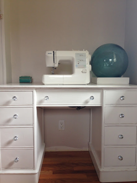 Vintage Sewing Desk Face Lift Diy With Before And After Pictures